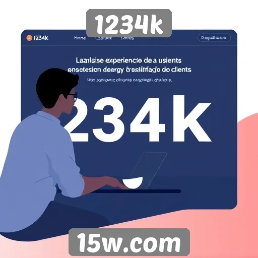 Experiência de usuário no site 1234k é analisada
